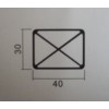 專(zhuān)業(yè)生產(chǎn)絲印鋁型材40*30