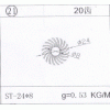 Φ24*8太陽花