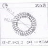 Φ47.5*27.2太陽花