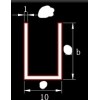 求購(gòu)10*10-12 厚0.8以上 U型鋁材