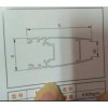 求購(gòu)下圖推拉門鋁型材，急