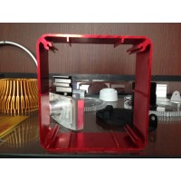 口罩機(jī)邊框、鋁框加工，印花機(jī)鋁框-亮銀鋁型材開模加工