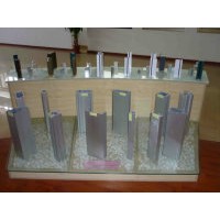 6060材質(zhì)實心鋁方管鋁方通工業(yè)用6005實心鋁角碼