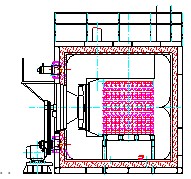 風(fēng)機(jī)側(cè)裝型均熱爐